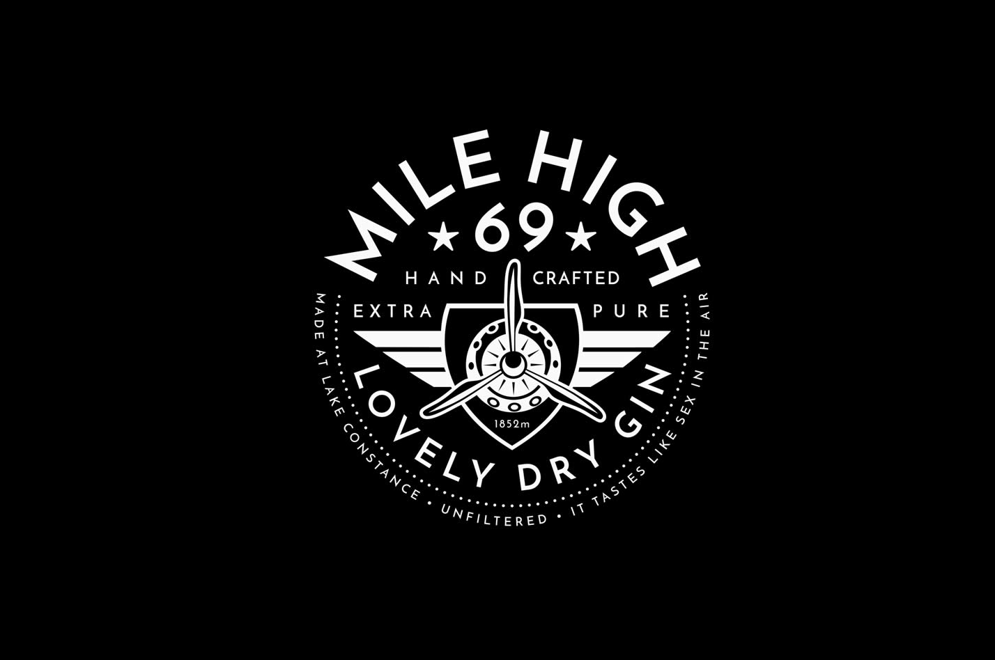 Mile High 69 Gin Logo